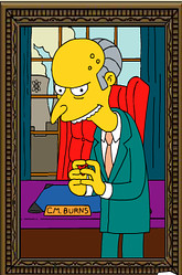 El señor Burns de 'The Simpsons', un ejemplo de jefe abusivo.