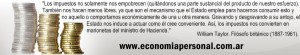 los impuestos empobrecen