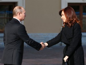 Vladimir Putin y Cristina Kirchner