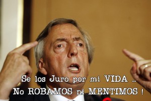 nestor kirchner no robamos