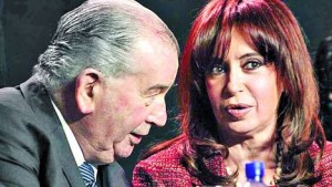 Julio Grondona y Cristina Kirchner acuerdo