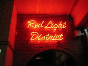 the red light district amsterdam