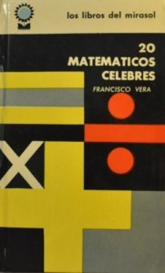 veinte matematicos celebres Francisco Vera tapa