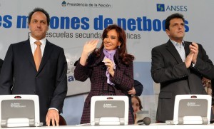 cfk scioli y massa