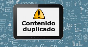 contenido duplicado