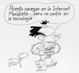 Inodoro Pereyra navegar en internet