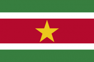 Surinam bandera