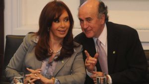 CFK y Oscar Parrilli