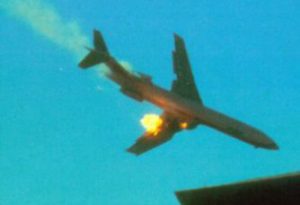 avion cayendo