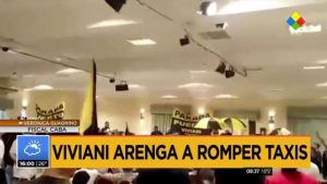 Omar Viviani amenaza con dar vuelta los taxis 2017