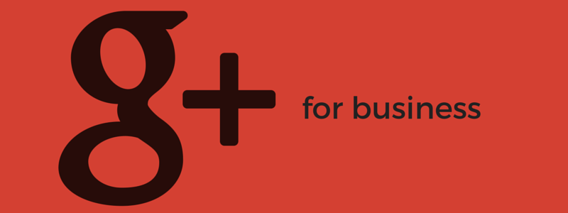 Google+ for business
