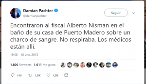 tuit 18 01 2015 damian pachter muerte de nisman
