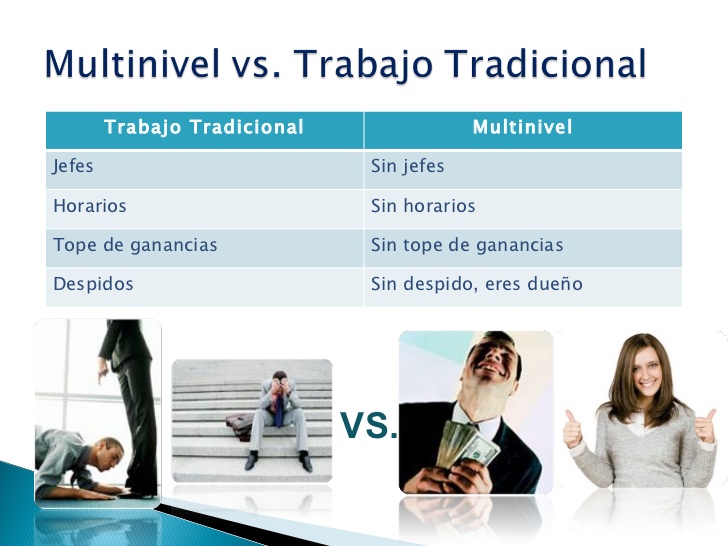 network marketing vs trabajo tradicional