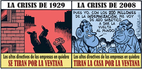 crisis financiera 1929 2008 diferencias