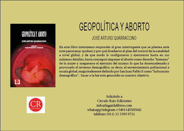 Geopolítica y Aborto _ José Arturo Quarraccino